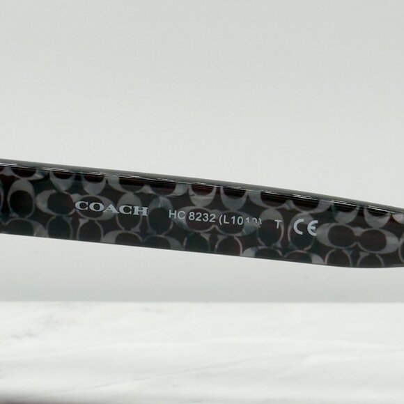 Coach Womens Sunglasses Oxblood Square Brown Gradient HC8232 550913 56 17 140mm - Picture 5 of 10